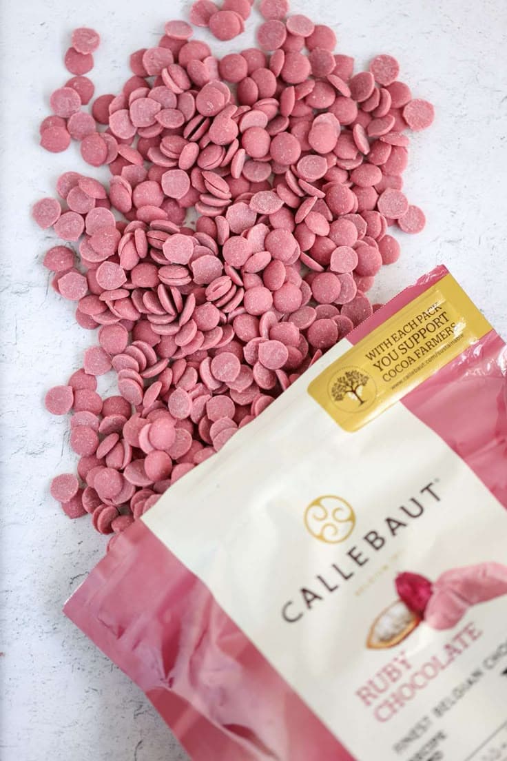 Callebaut Ruby chocolate